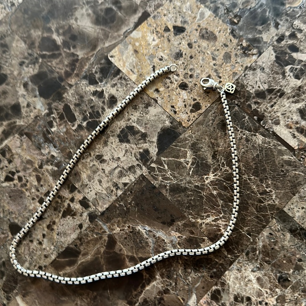 Authentic David, Yurman, cable, necklace